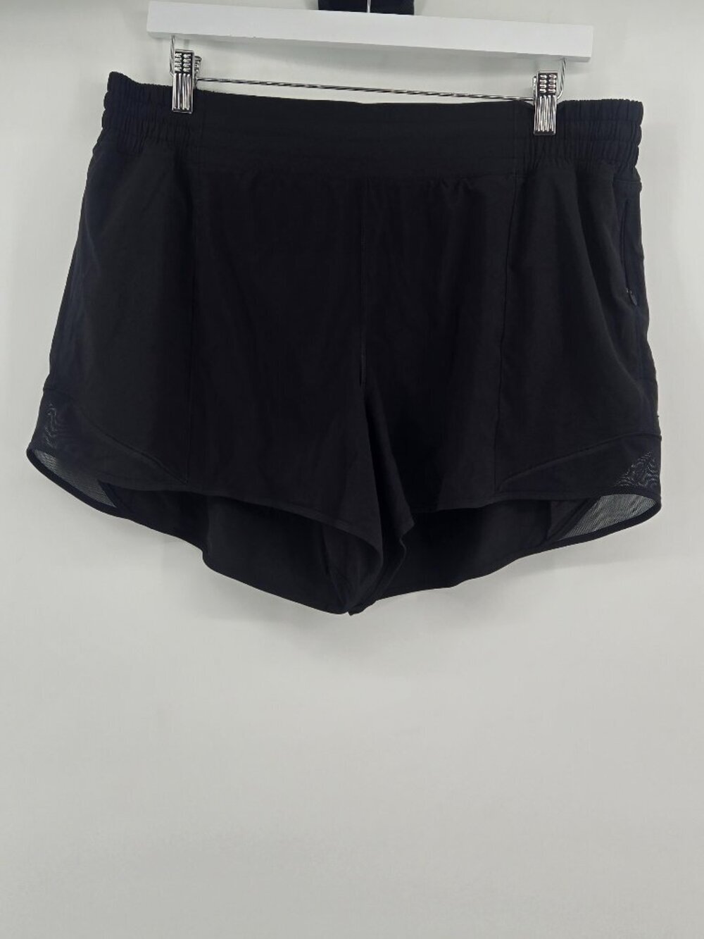 Lululemon Hotty Hot Short *High-Rise Long 4" - 14 Black - Picture 3 of 7